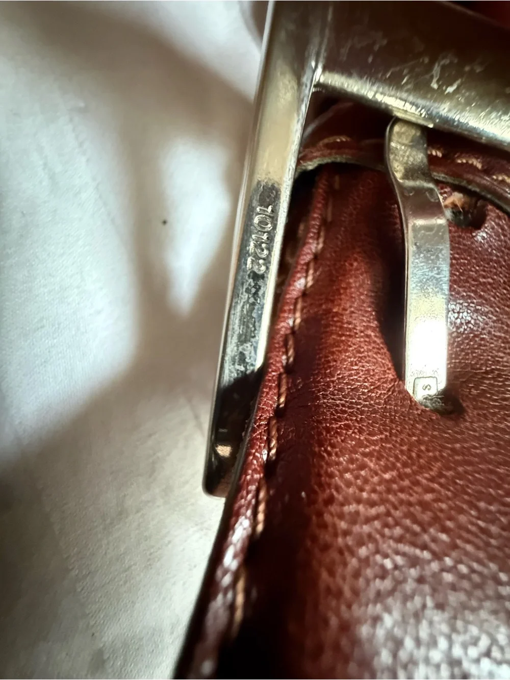 Old Galles Brown Leather Belt for Men Size 36-42